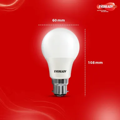 9 Watt LED Bulb Eveready Original Pack of 10 Energy Efficient Cool White Warm White Light Bulbs for Home Office Commercial Use  thumbnail 2