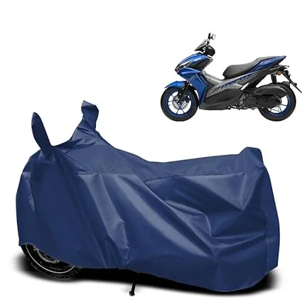 Scooter Body Cover for Yamaha Aerox 155 Navy – Dustproof, Rainproof, UV & Heat Resistant All-Weather Full Protection Two Wheeler Cover for Scooters image 1