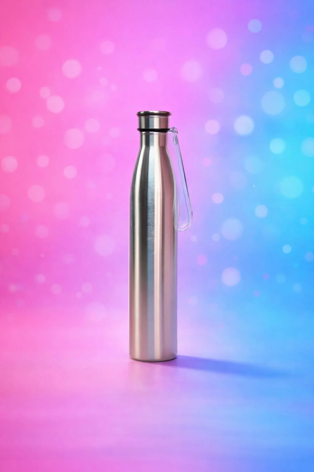 Stainless Steel Water Bottle 1 Litre Wide Mouth Leak Proof BPA Free Fridge Bottle Silver Scratch Resistant Metal Flas for Office Gym School and Outdoor Travel Lightweight Eco Friendly Sustainable Hydration Container for Men Women and Kids image 1