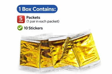 Kinoki Detox Foot Pads Combo Pack 20 Boxes Natural Ginger Salt Cleansing Detox Foot Patch for Better Sleep Stress Relief Body Toxin Removal Foot Care Wellness Spa Treatment thumbnail 1