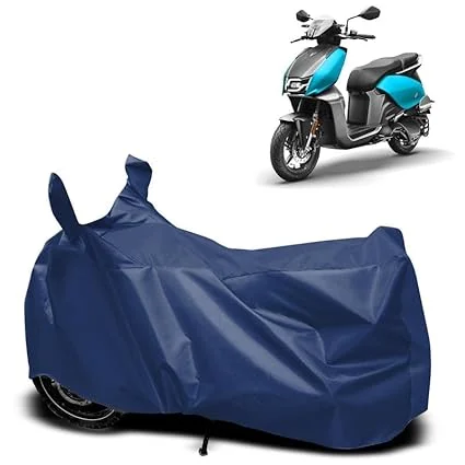 Scooter Body Cover for Vida V1 Pro Electric | Dustproof, Waterproof, UV & Sun Protection | Heavy Duty All-Weather Navy Scooter Cover | Rain, Heat, Dust Shield for Electric Scooters India image 1
