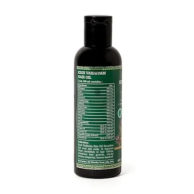 Vaidhya Amritam Kesh Vaidhyam Hair Oil 100ml Ayurvedic Hair Growth Oil with Amla Bhringraj Brahmi Reduce Hair Fall Strengthen Roots For All Hair Types  thumbnail 1
