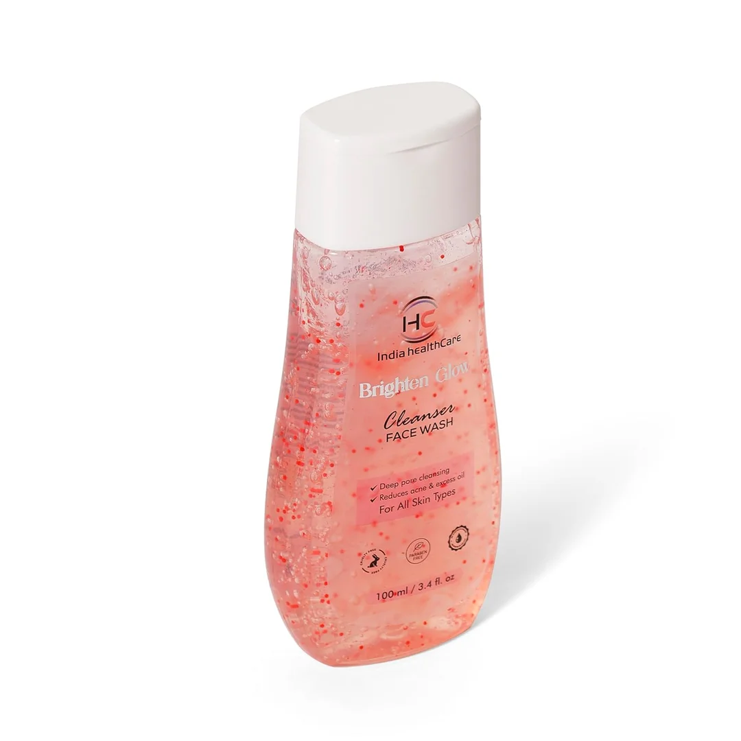 IHC Brighten Glow Cleanser Face Wash with Vitamin C and Niacinamide for Deep Cleansing, Skin Brightening and Daily Use image 7