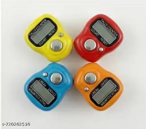 Digital Finger Tally Counter Multicolor | Electronic Digital Japa Counter Ring for Mantra Chanting, Gym Repetition, Fitness Tracking, Score Counting & Meditation Display image 2