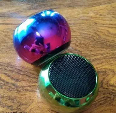M3 Portable Bluetooth Mini Speaker with High Bass Dynamic Metal Sound Alexa and Siri Assistant Smart Wireless Audio Device Multicolour thumbnail 3