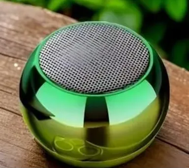 M3 Portable Bluetooth Mini Speaker with High Bass Dynamic Metal Sound Alexa and Siri Assistant Smart Wireless Audio Device Multicolour thumbnail 4
