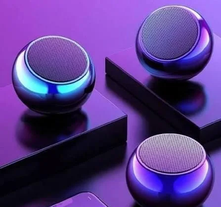 M3 Portable Bluetooth Mini Speaker with High Bass Dynamic Metal Sound Alexa and Siri Assistant Smart Wireless Audio Device Multicolour image 1