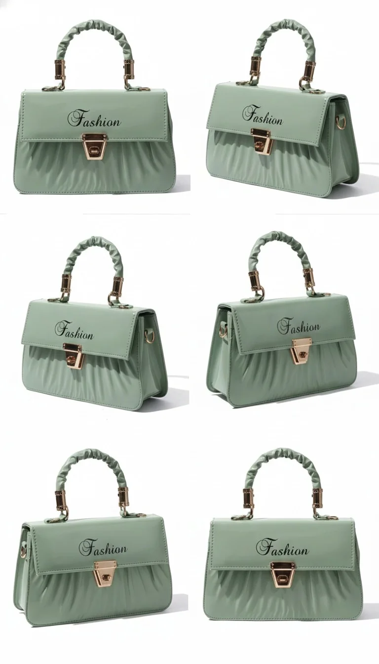 Green Sling Bag for Women Stylish Ladies Handbag with Adjustable Strap Premium Faux Leather Small Shoulder Purse for Daily Use image 3