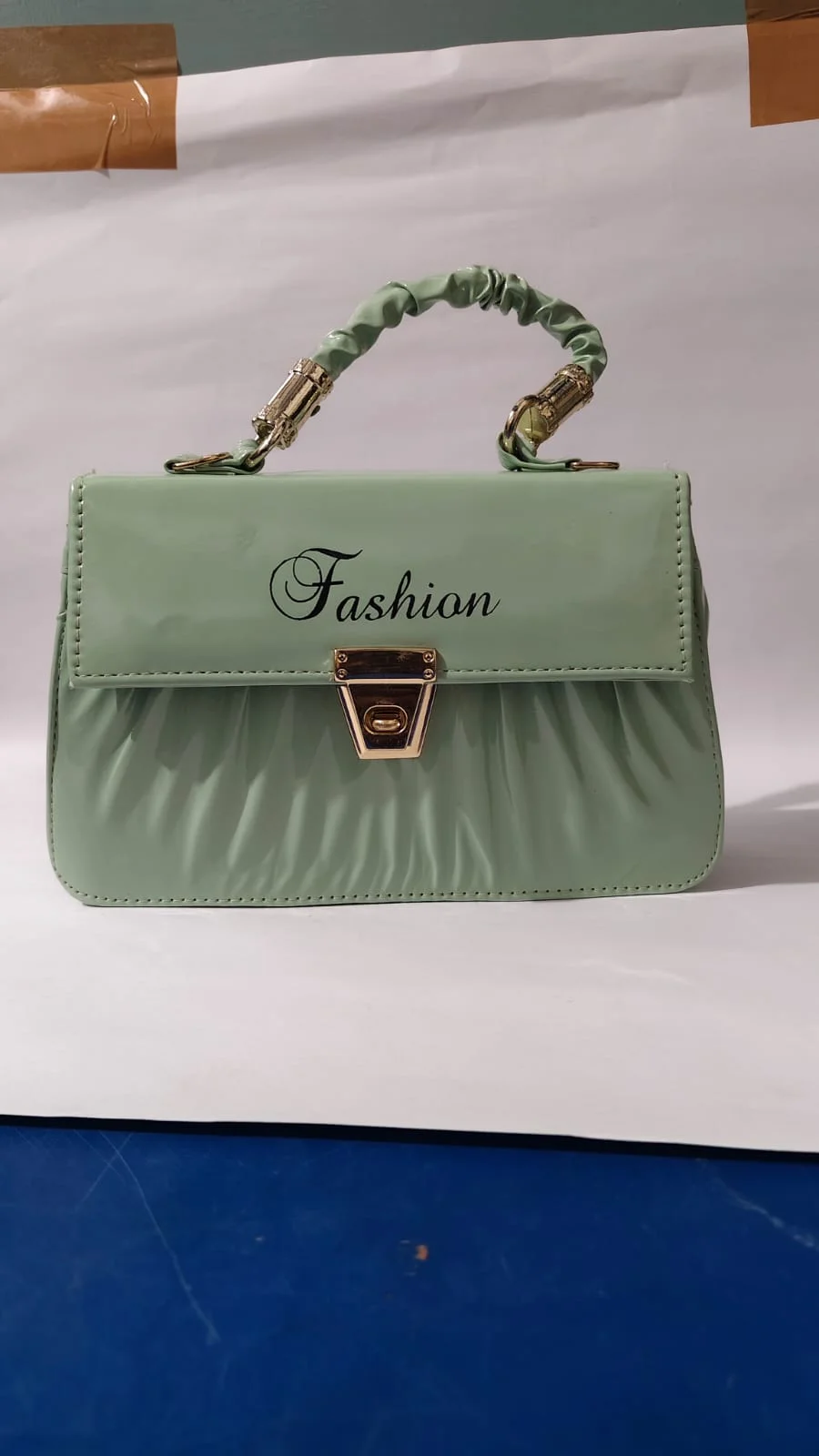 Green Sling Bag for Women Stylish Ladies Handbag with Adjustable Strap Premium Faux Leather Small Shoulder Purse for Daily Use image 1