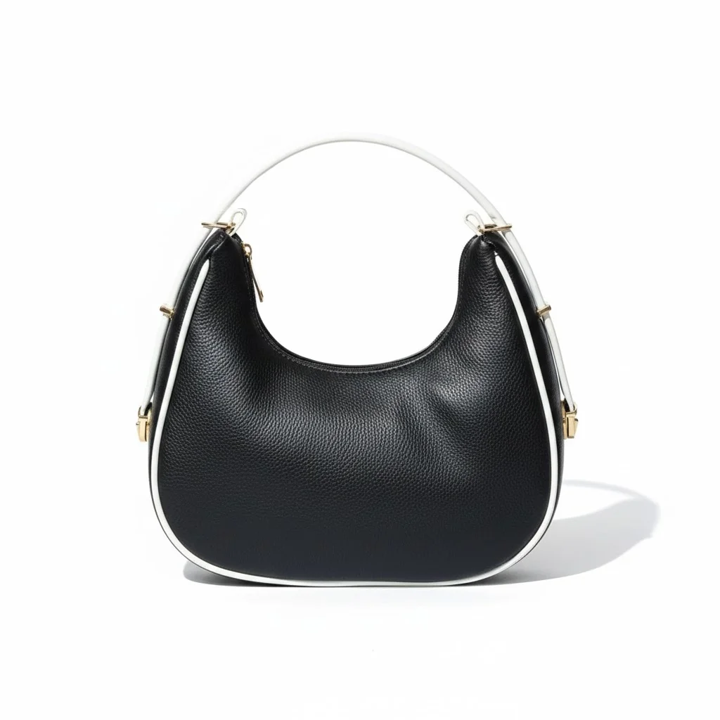 Black Ladies Rexine Hand Purse for Women | Stylish Daily & Office Use Handbag | Lightweight Casual Wallet Bag image 1
