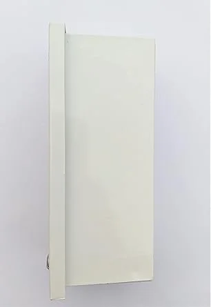 Avinash 2 Pole MCB Metal Box Heavy Duty White Electrical MCB Enclosure Box for Miniature Circuit Breaker Distribution Panel Metal Body Surface Mount Protection image 2