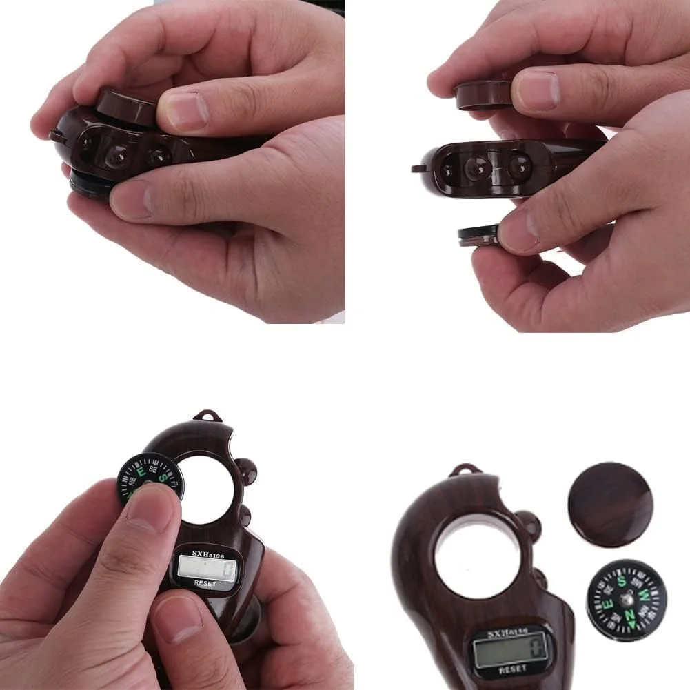 Gerix Digital Finger Counter-Tally Counter -jaap Counter | Jaap mala Counter | mala jaap Counter | Tasbeeh Misbaha Counter-Different Use| jaap Counter Machine image 5