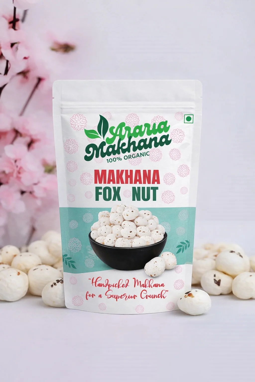 Araria Makhana High Quality Lotus Seeds | Light & Crunchy Makhana image 1