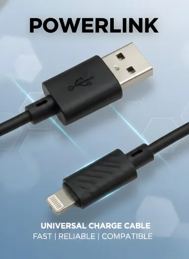 Hoco USB to iPhone Lightning Charging & Data Sync Cable | Durable Braided 1m/1.2m/2m Fast Charge 2.4A & PD 20W Compatible with iPhone 5 6 7 8 X XR XS 11 12 13 14 15 Series thumbnail 1
