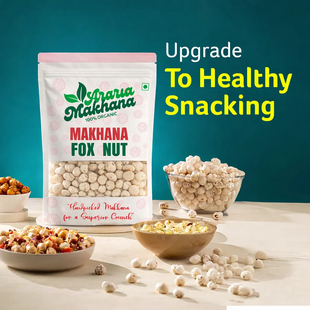 Araria Makhana Pure & Natural Fox Nuts | Chemical Free Makhana image 1
