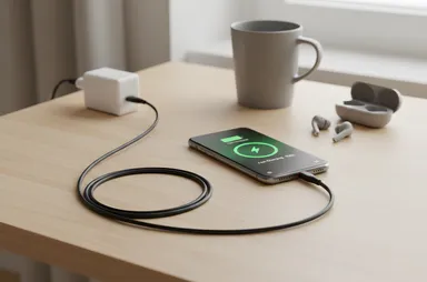 itel 3A Fast Charging Type‑C Cable 1m | Nylon Braided USB C to USB‑C Charging & Data Sync Cable | 60W Power Delivery 480Mbps Compatible with Smartphones Tablets PD PD3.0 Android Devices thumbnail 2