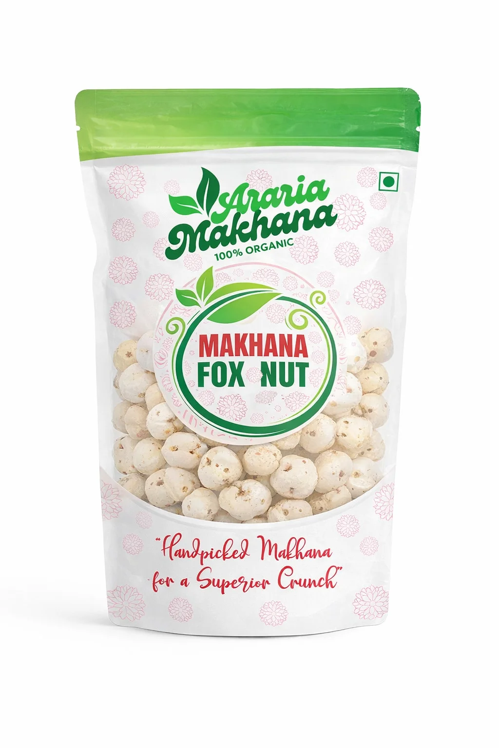 Araria Makhana Large Size Fox Nuts | Protein Rich Healthy Snack image 1