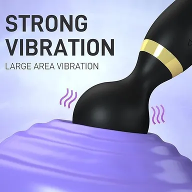 Personal Body Massager for Woman,Full Body Massager for Women & Men, Rechargeable Wireless Massager Machine for Pain Relief, Handheld Massager with Medical Grade Silicone, 8 Speeds, 20 Modes thumbnail 4