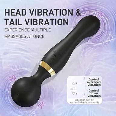 Personal Body Massager for Woman,Full Body Massager for Women & Men, Rechargeable Wireless Massager Machine for Pain Relief, Handheld Massager with Medical Grade Silicone, 8 Speeds, 20 Modes thumbnail 5