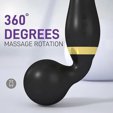 Personal Body Massager for Woman,Full Body Massager for Women & Men, Rechargeable Wireless Massager Machine for Pain Relief, Handheld Massager with Medical Grade Silicone, 8 Speeds, 20 Modes thumbnail 8