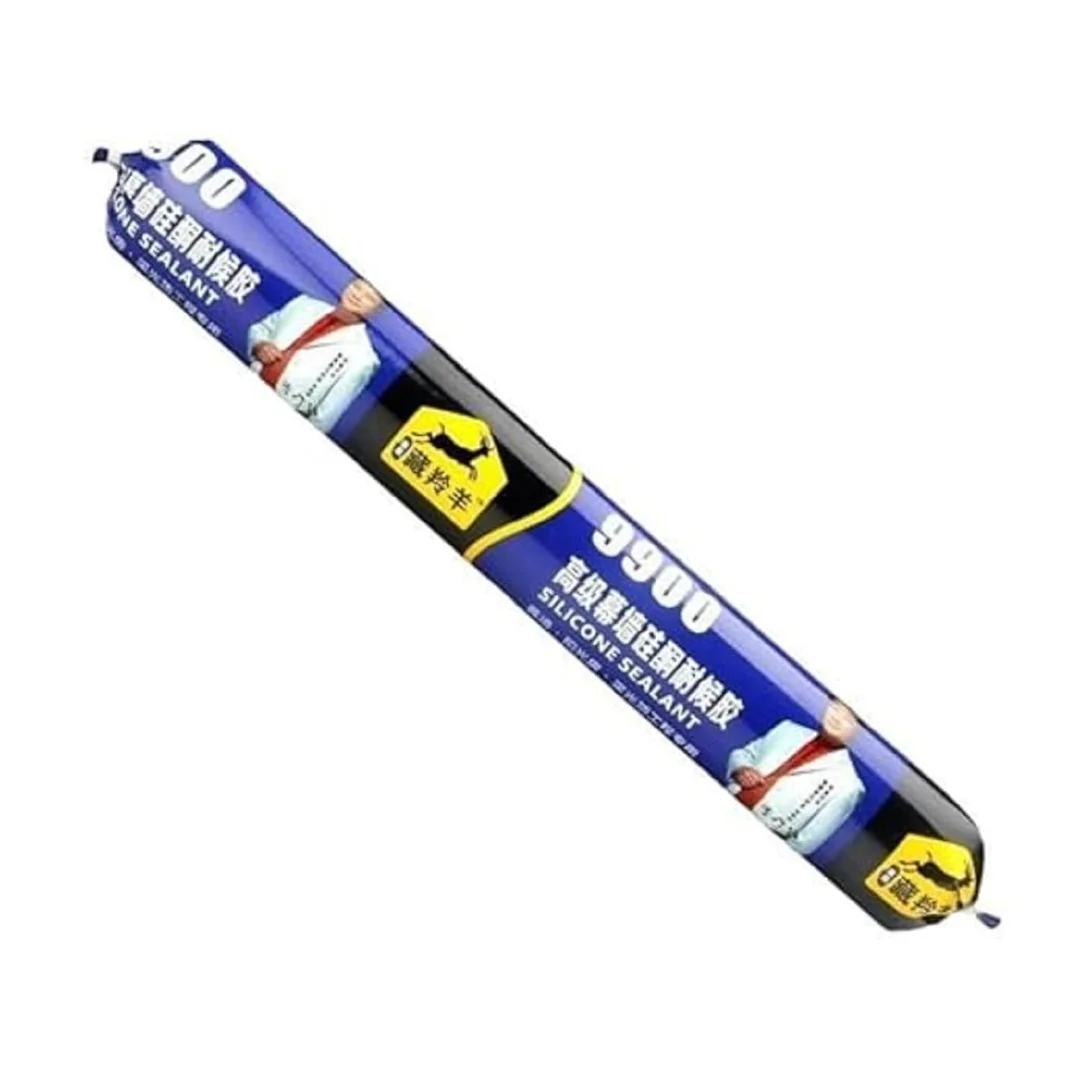 Heavy-Duty 9900 Silicone Sealant Tube Multipurpose Sealing Compound for Gaps Joints Windows Doors Roofs Tiles Concrete Waterproof Weatherproof Adhesive image 1