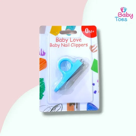 Safe Baby Nail Clipper for Newborns and Infants with Ergonomic Easy Grip Stainless Steel Blades, Rounded Safety Tips, Magnifier Option, Portable Infant Nail Cutter for Toddlers Nail Care image 1