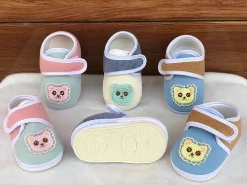 Soft Breathable Newborn Baby Shoes & Booties for 0‑12 Months Infants | Anti‑Slip Flexible Sole Baby Footwear for First Steps Toddler Boys Girls image 1