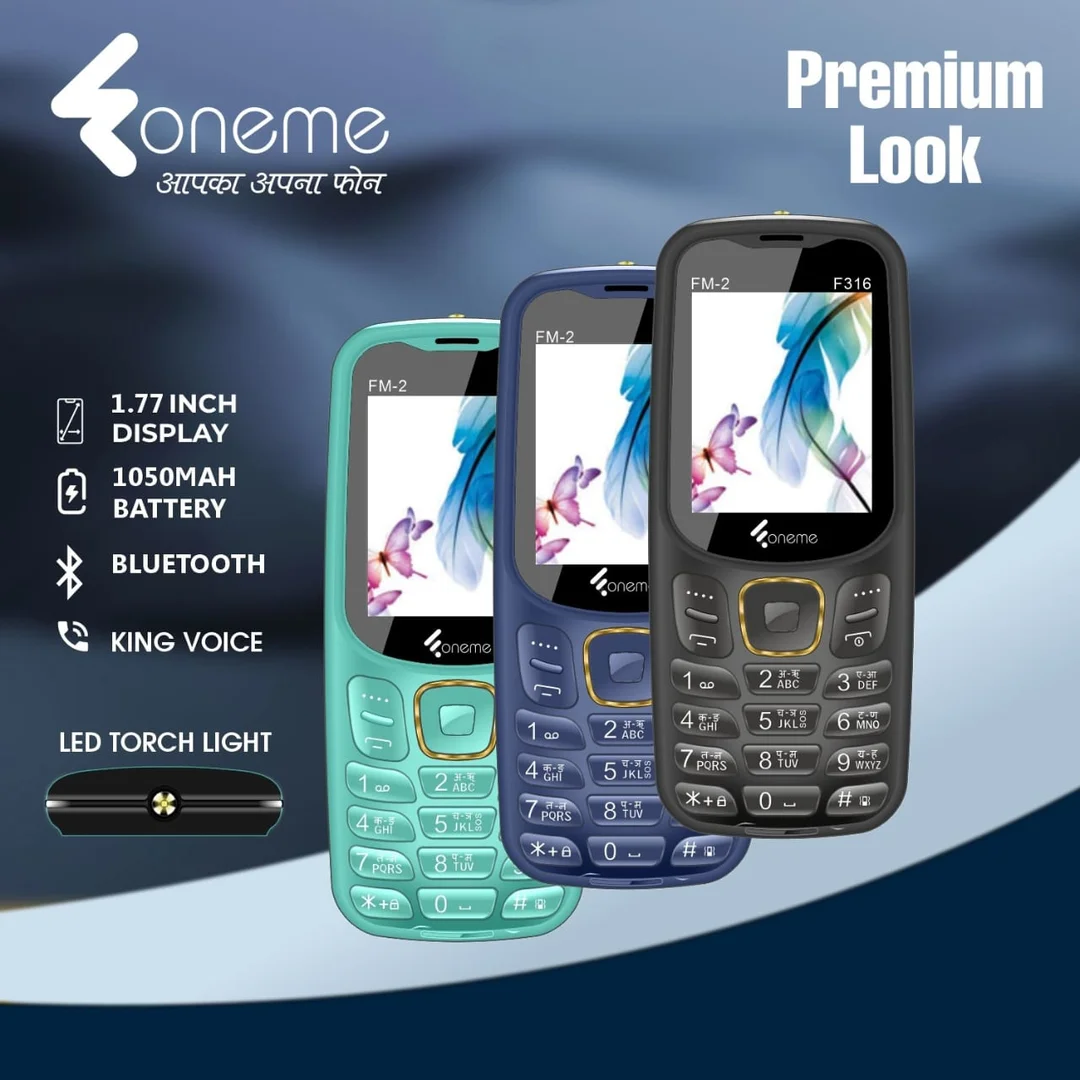 F316 1.8 inch Mobile Phone Dual SIM Compact Feature Phone with FM Radio Torch Long Battery Life Affordable Basic Phone for Kids & Elderly image 1