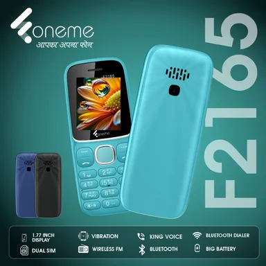 F2165 1.8 inch Dual SIM Mobile Phone with FM Radio Torch Compact Feature Phone Long Battery Life Affordable Basic Phone for Kids and Elderly thumbnail 0