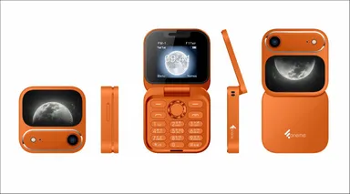 F17 Pro Flip Mobile Compact Flip Feature Phone for Calls and SMS Easy Keypad Long Battery Life Basic Phone for Elderly Kids and Daily Use in India thumbnail 4