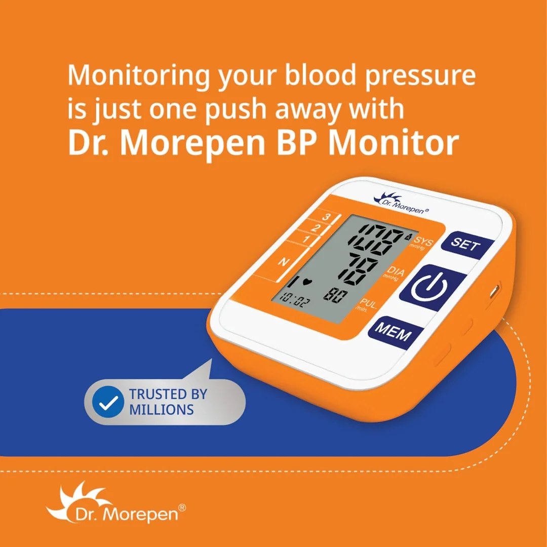 Dr. Morepen BP-14 Blood Pressure Monitor (Multicolor) image 6