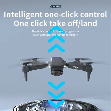 E88 Pro Drone with 4K HD Camera Foldable RC Quadcopter WiFi FPV Live Video Altitude Hold One Key Return Headless Mode 2.4GHz Remote Control Drone thumbnail 1