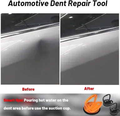 Right Traders Heavy-Duty Car Dent Puller | Paint-Safe Suction Cup Dent Remover for DIY Car Body Repair | Portable & Ergonomic Mini Dent Repair Tool for Doors, Hoods, and Panels thumbnail 1