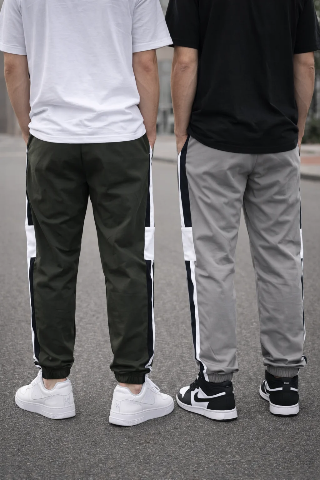 MEN SUMMER WEARING COMBO  TRACKS PANTS WITH POCKET COMFORTABLE AND BREATHEBLE PACK OF 2 TRACK PANTS image 3