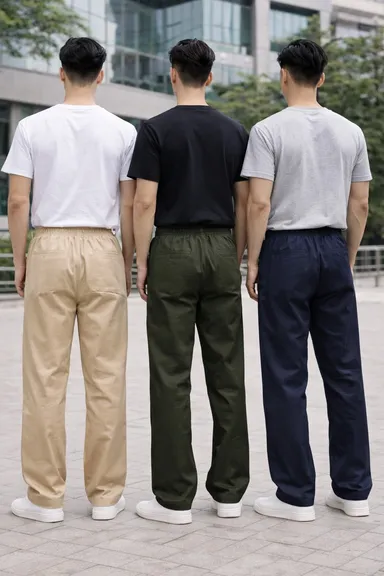 MEN SUMMER WEARING COMBO TRACKS PANTS WITH POCKET COMFORTABLE AND BREATHEBLE PACK OF 3 TRACK PANTS thumbnail 1