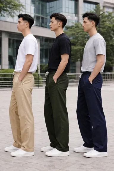 MEN SUMMER WEARING COMBO TRACKS PANTS WITH POCKET COMFORTABLE AND BREATHEBLE PACK OF 3 TRACK PANTS thumbnail 2