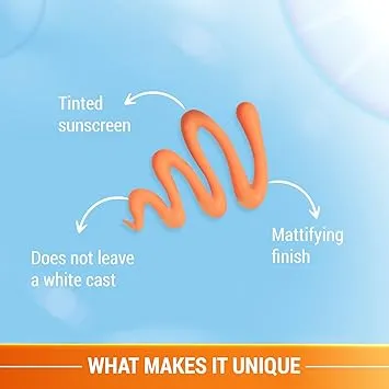 Lotus Herbals Safe Sun 3 In 1 Tinted Daily Sunscreen SPF 40 PA+++ 100g Non-Greasy Matte Look UVB UVA Protection for All Skin Types Women Men thumbnail 2