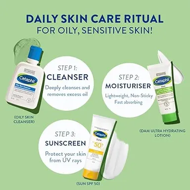 Cetaphil DAM Daily Advance Ultra Hydrating Lotion 30g for Dry & Sensitive Skin | Non-Greasy, Fragrance-Free Moisturizer thumbnail 5