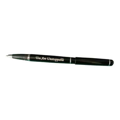 Premium Engraved Motivational Pen You Are Unstoppable Metal Ballpoint Pen Gift Inspirational Office Writing Instrument for Students Professionals thumbnail 2
