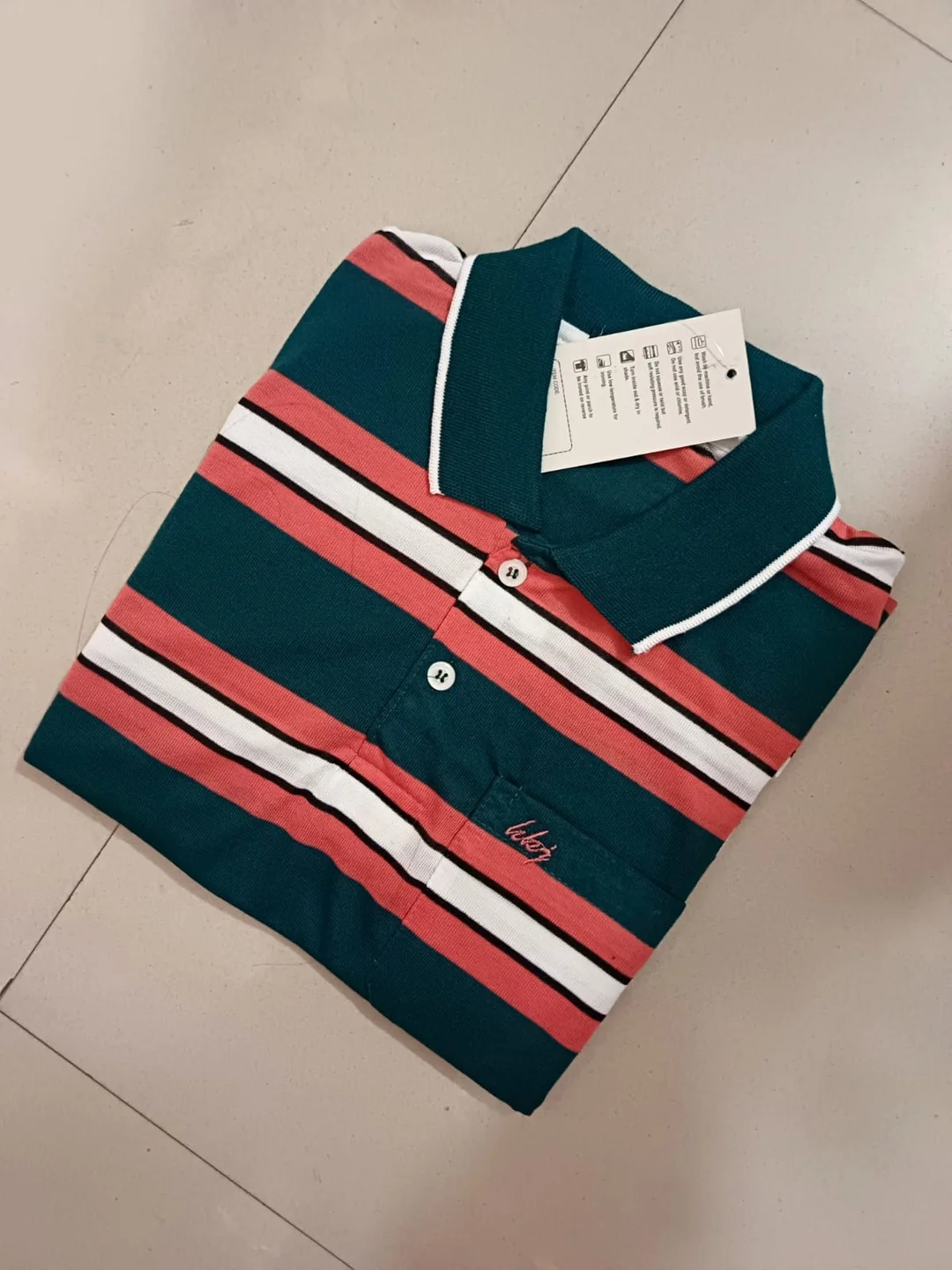 MENS FASHITON TSHIRT WITH COLLOR NECK AND HALF SLEEVES WITH POCKET COMFORABLE FOR SUMMER DAYS image 5