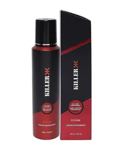 Killar Storm Deodorant Body Spray for Men 150ml Long Lasting Fresh Masculine Fragrance Daily Use Odour Protection Strong Scent for Office Gym Travel Budget Aerosol Perfume Deo India thumbnail 0