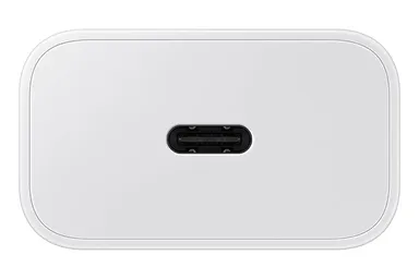 Samsung Original 25W USB Type-C Fast Charging Travel Adapter Without Cable for Google Pixel, Xiaomi, Motorola  iPhone, Samsung Galaxy Tab S/A Series, Galaxy S10/M54/M55/A80/A90/S25/S24 – Compact White Wall Charger thumbnail 3