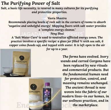Jagadamba Enterprises Prosperity Spiritual Energized Rock Salt thumbnail 2