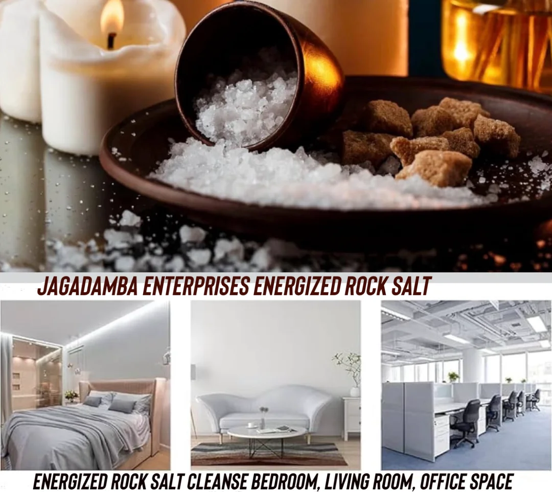 Jagadamba Enterprises Prosperity Spiritual Energized Rock Salt image 4