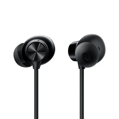 OnePlus Bullets Z2 Bluetooth Wireless In‑Ear Neckband Earphones with Mic | 12.4 mm Bombastic Bass Drivers, Fast Charge 10 Mins |20 Hrs Playback, Up to 30 Hrs Battery Life, IP55 Sweat Water‑Resistant Neckband Earphones |Magico Black thumbnail 2