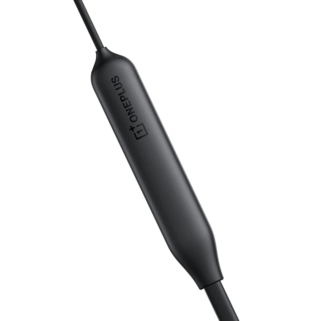 OnePlus Bullets Z2 Bluetooth Wireless In‑Ear Neckband Earphones with Mic | 12.4 mm Bombastic Bass Drivers, Fast Charge 10 Mins |20 Hrs Playback, Up to 30 Hrs Battery Life, IP55 Sweat Water‑Resistant Neckband Earphones |Magico Black image 4