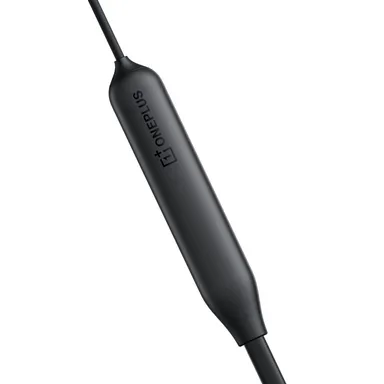 OnePlus Bullets Z2 Bluetooth Wireless In‑Ear Neckband Earphones with Mic | 12.4 mm Bombastic Bass Drivers, Fast Charge 10 Mins |20 Hrs Playback, Up to 30 Hrs Battery Life, IP55 Sweat Water‑Resistant Neckband Earphones |Magico Black thumbnail 3