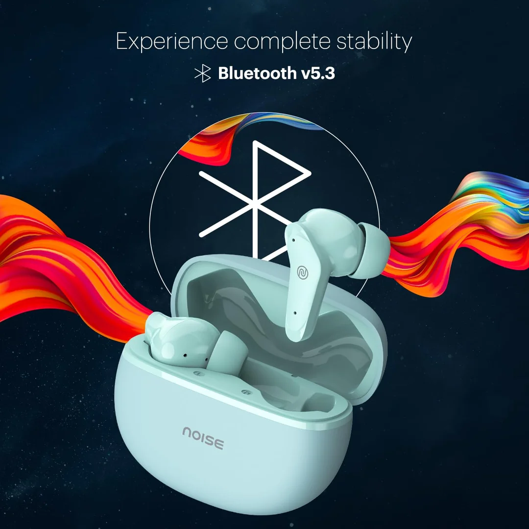 Noise Buds VS102 Plus Truly Wireless Earbuds with Sleek Flybird Design 70 Hours Total Playtime Quad Microphone with ENC for Crystal-Clear Calls, InstaCharge Fast Charging 10 Min = 120 Min Playback| Bluetooth V5.3, Touch Controls, IPX4 Water-Resistant image 8