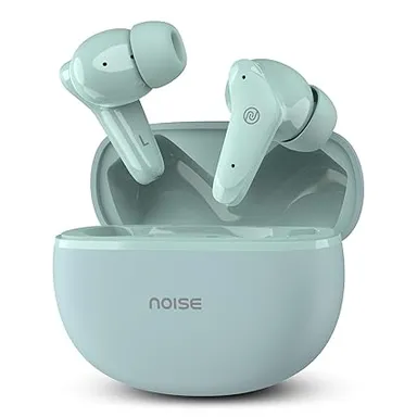 Noise Buds VS102 Plus Truly Wireless Bluetooth Earbuds with 70 Hours Playtime  Quad Mic ENC for Clear Calls Instacharge Fast Charging 10 Min = 120 Min  Bluetooth v5.3, Low Latency Gaming Mode Touch Controls, Comfortable Flybird Design Calm Blue thumbnail 0