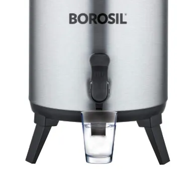 Borosil 5.7L Stainless Steel Hydra Wonder Jug | Hot & Cold PU Foam Insulated Travel Jug | Leakproof, Wide Mouth with 2 Cups | Perfect for Outdoor & Car Trips thumbnail 7